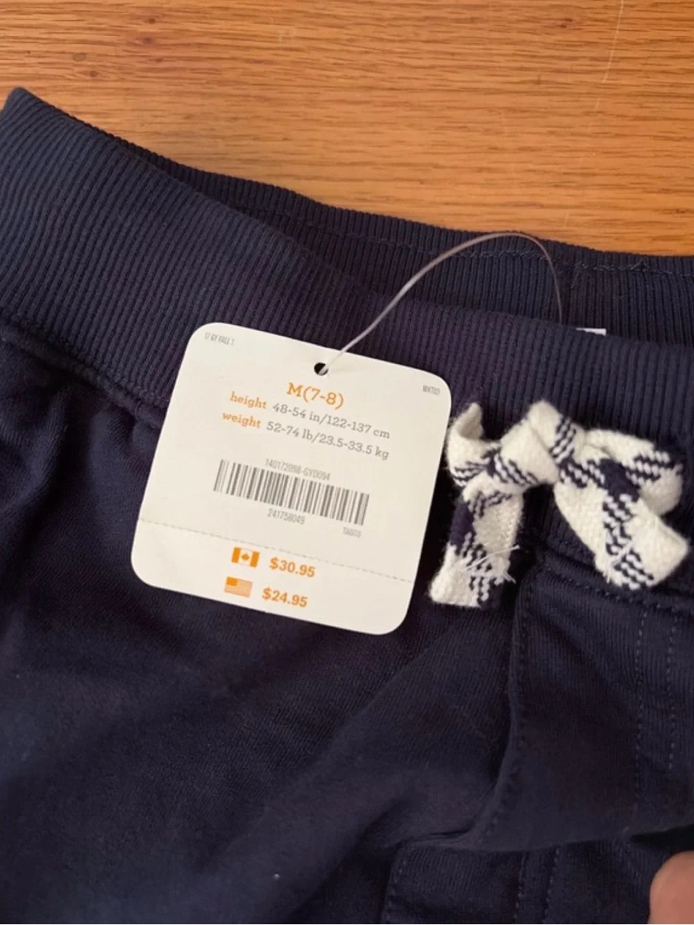 Gymboree boys navy color pants *NWT